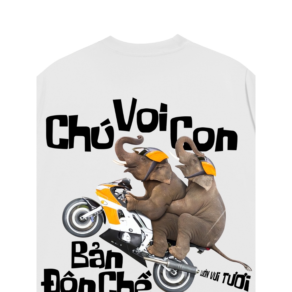 Áo Vớ Vẩn Vui Tươi Áo Thun BẢN ĐÔN CHỀ Cotton 100% Oversize REDLABEL Nam Nữ TS57