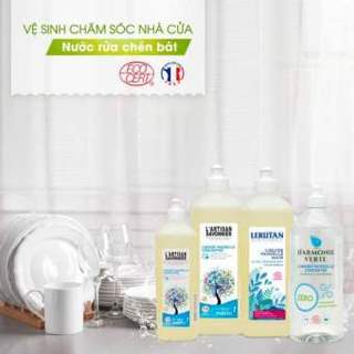 Nước rửa bát, rửa chén sinh học đậm đặc hữu cơ an toàn với da tay, làm sạch hiệu quả