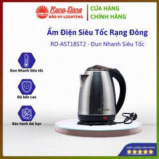 Ấm Điện Siêu Tốc Rạng Đông RD-AST18ST2 1.8L – Đun Nước Nhanh Chóng, An Toàn Tuyệt Đối