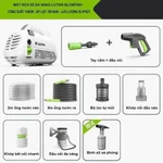 Máy Rửa Xe Cao Áp LUTIAN G4  Phục Vụ Gia Đình Và Gara, Máy Rửa Xe Nhà Cửa Sân Vườn Áp Lực Cao — ảnh 7