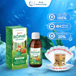Siro Bổ Phế Hataphar – Hỗ Trợ Làm Dịu Cổ Họng, Dành Cho Trẻ Em & Người Lớn DHT Pharma Chai 120ml