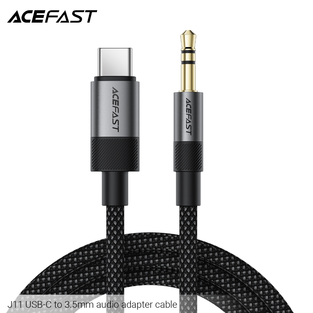 Cáp Chuyển Đổi Âm Thanh ACEFAST J11 USB-C Sang Jack 3.5mm Chuẩn, Tương Thích Cao