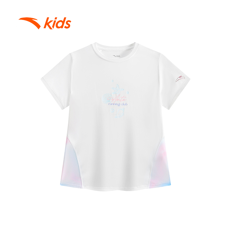Áo Thun Ngắn Tay Thể Thao Bé Gái Anta Kids 3625B5101