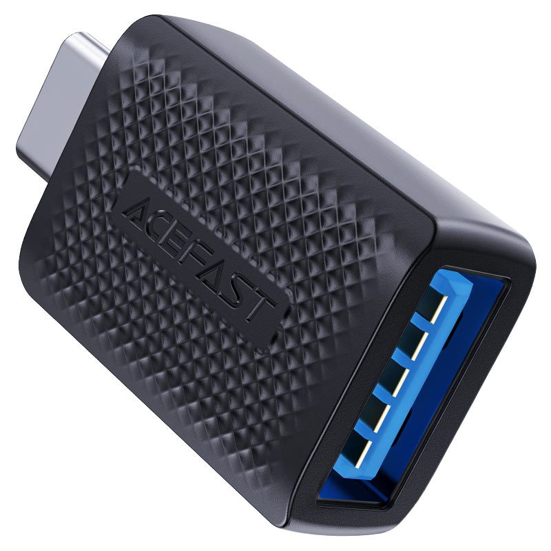 Bộ Chuyển Đổi Kéo Dài ACEFAST J1 USB-A Sang USB-C Hỗ Trợ Truyền Dữ Liệu & Sạc Nhanh