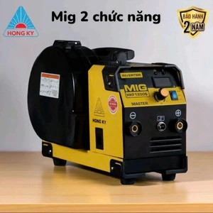 Máy hàn MIG không dùng khí Hồng Ký HKF1200S ,2 chức năng Mig không khí và que,sử dụng cuộn hàn 1kg-5kg,bảo hành 24 tháng