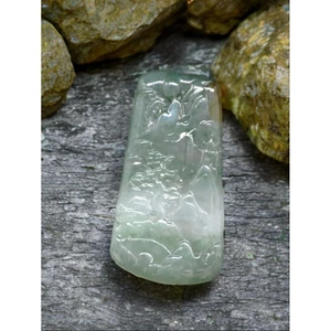 Natural Jadeite - Sơn thủy trường xuân