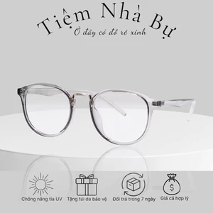 GỌNG KÍNH DẺO HÀN QUỐC DÁNG TRÒN UNISEX NAM NỮ