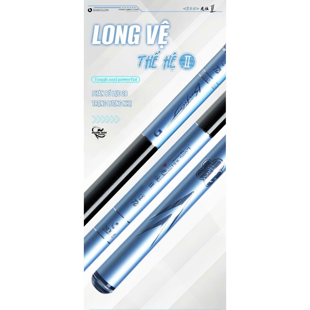 CẦN CÂU BARFILON LONG VỆ THẾ HỆ 2