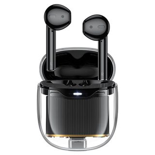 Tai Nghe Bluetooth TWS Hoco EW52 V5.3, Pin 4H, Case thiết kế trong suốt - Phụ Kiện Nhất Tín