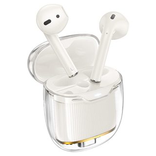 Tai Nghe Bluetooth TWS Hoco EW52 V5.3, Pin 4H, Case thiết kế trong suốt - Phụ Kiện Nhất Tín