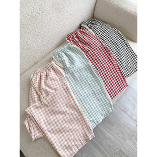 𝗛𝗮̀𝗻𝗴 𝗰𝗵𝗶́𝗻𝗵 𝗵𝗮̃𝗻𝗴 Quần viscose, cotton lụa hoạ tiết tim chấm bi mát mềm xinh xắn - O.N WORKSHOP