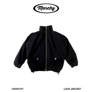 MARCHY - Lock Jacket - Áo khoác dù cổ đứng dây kéo 2 dầu
