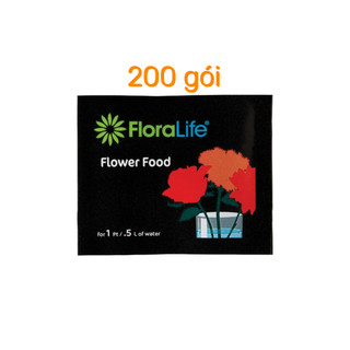 Combo 200 Gói Dưỡng Hoa Tươi Floralife Chính Hãng Mỹ – Bột Giữ Hoa Tươi Lâu, Dùng Cho Hoa Cắt Cành