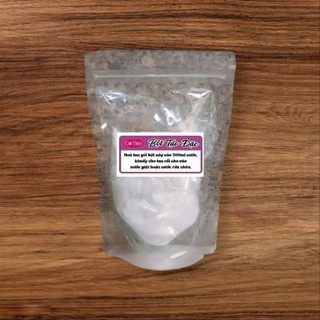 Bột tạo đặc 20 gram thêm vào nước giặt hoặc rửa chén 10 lít, giúp nước giặt rửa đặc hơn