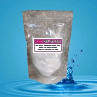 Bột tạo đặc 20 gram thêm vào nước giặt hoặc rửa chén 10 lít, giúp nước giặt rửa đặc hơn