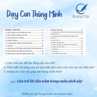 Sách Dạy con thông minh - Phương pháp dạy con thông minh được đúc rút từ hơn 1000 nghiên cứu