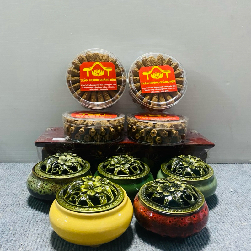 Nhang Nụ Trầm, Nụ Quế Xông Nhà hộp 50 Nụ.