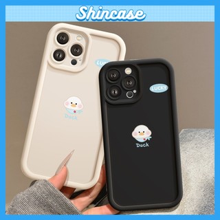 Ốp Lưng iPhone Camera Viền Cao Vịt Trắng Mềm Chống Sốc, Cao Cấp - iP 7/8/X/XS/XR/11/12/13/14/15/16/17/Plus/Air/Pro/Max