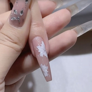 Cọ vẽ hoa cúc cán gỗ - cọ vẽ cánh hoa nail cao cấp size nhỏ