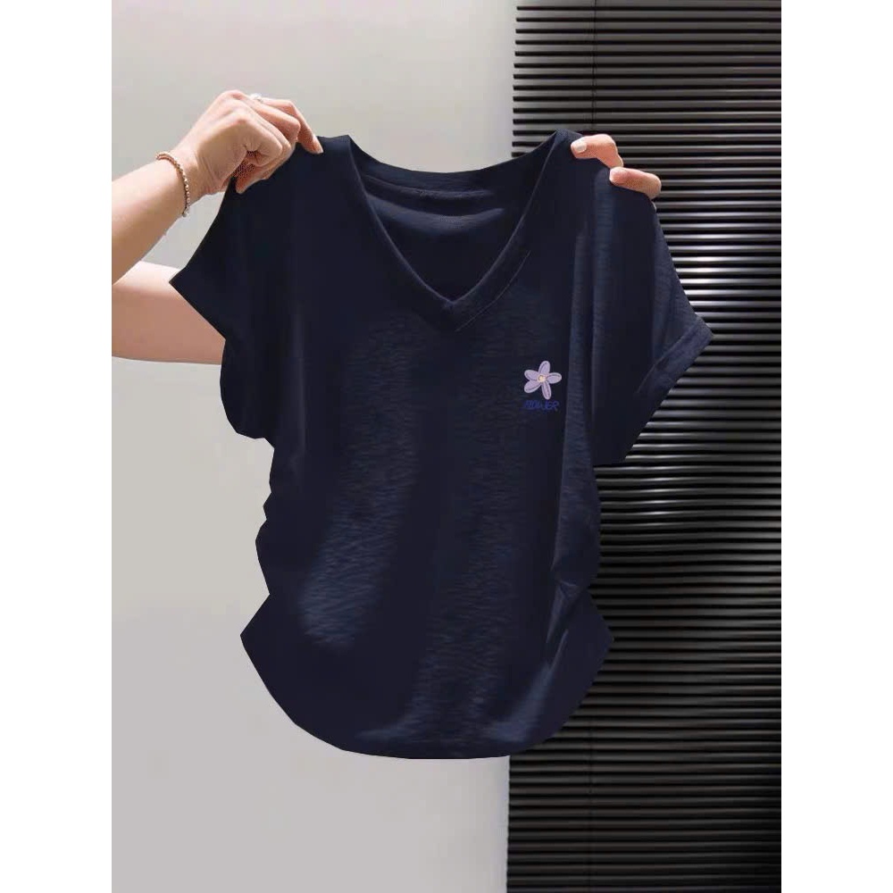 Áo thun nữ cổ tim Xượt rút sườn in hình siêu xinh JULY FASHION , Áo tim dây rút dáng vừa, chất thun xượt mềm mại