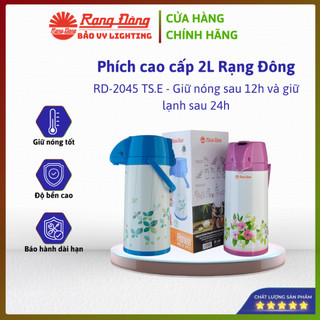 Phích bơm nước Rạng Đông RD-2045TS.E 2 lít – Giữ nhiệt hiệu quả, thiết kế tiện dụng