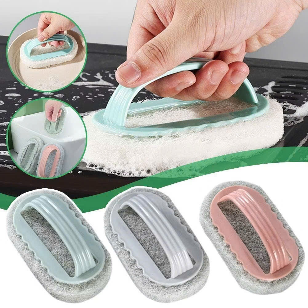 SET 2 Mút Xốp Chà Nồi, Cọ Rửa Nhà Bếp, Chà Nhà Tắm Tiện Lợi
