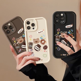 Ốp Lưng iPhone Camera Viền Cao Sweet Bear Mềm Chống Sốc, Cao Cấp - iP X/XS/XR/11/12/13/14/15/16/17/Plus/Air/Pro/Max