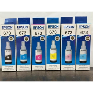 Mực In Chính Hãng Epson T673 Dùng Cho Máy L800/ L810/L805/L850/L1800...Bảo vệ đầu phun