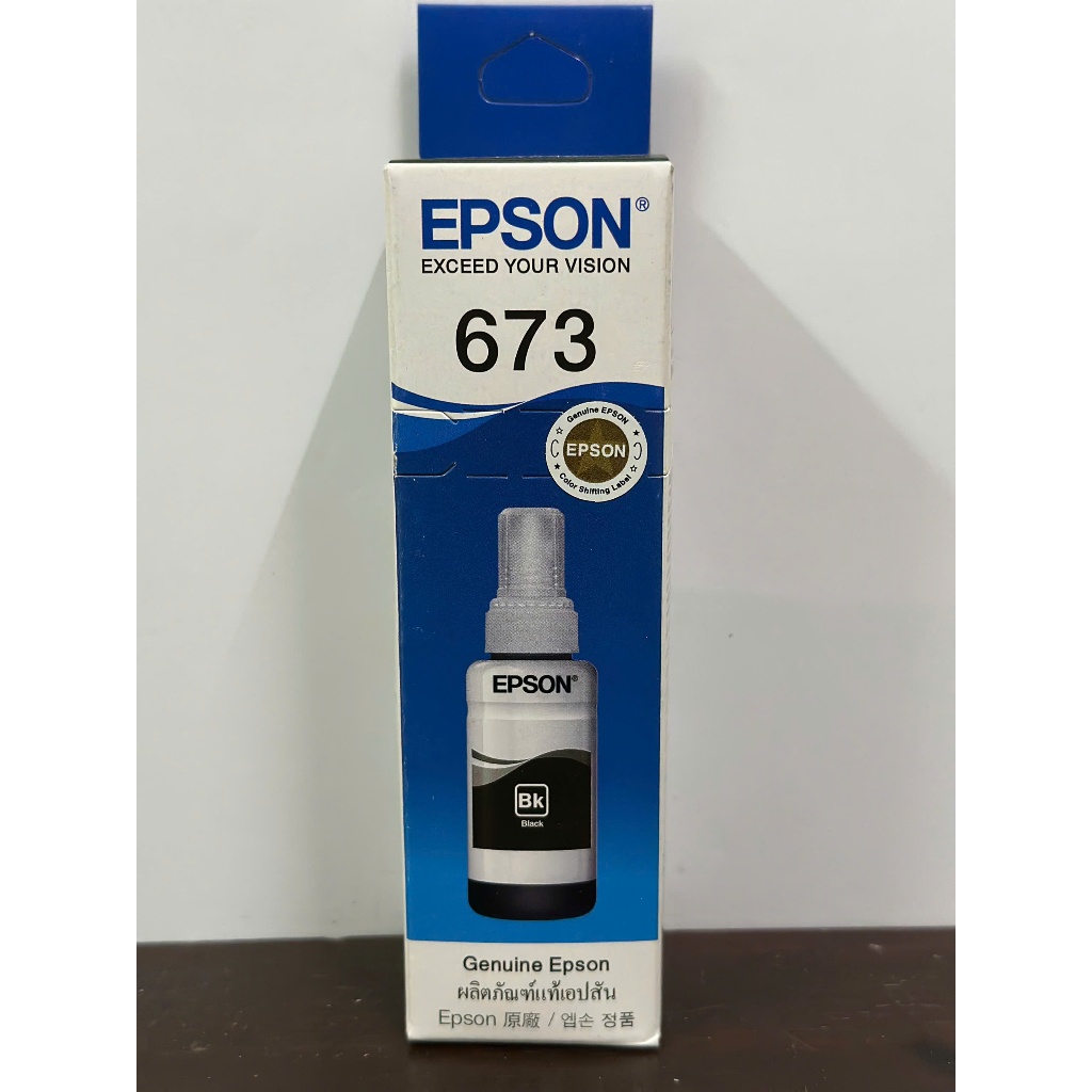 Mực In Chính Hãng Epson T673 Dùng Cho Máy L800/ L810/L805/L850/L1800...Bảo vệ đầu phun