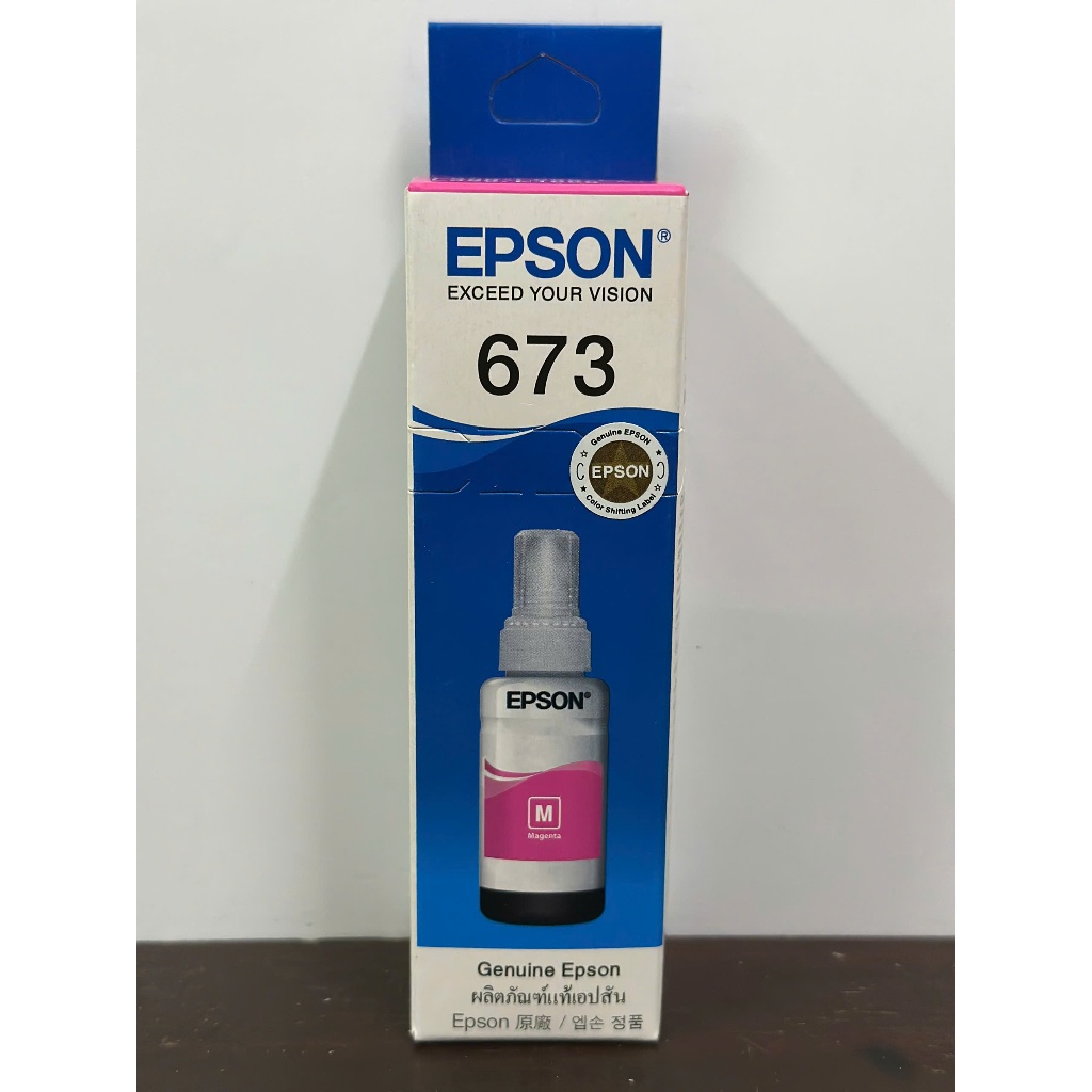 Mực In Chính Hãng Epson T673 Dùng Cho Máy L800/ L810/L805/L850/L1800...Bảo vệ đầu phun