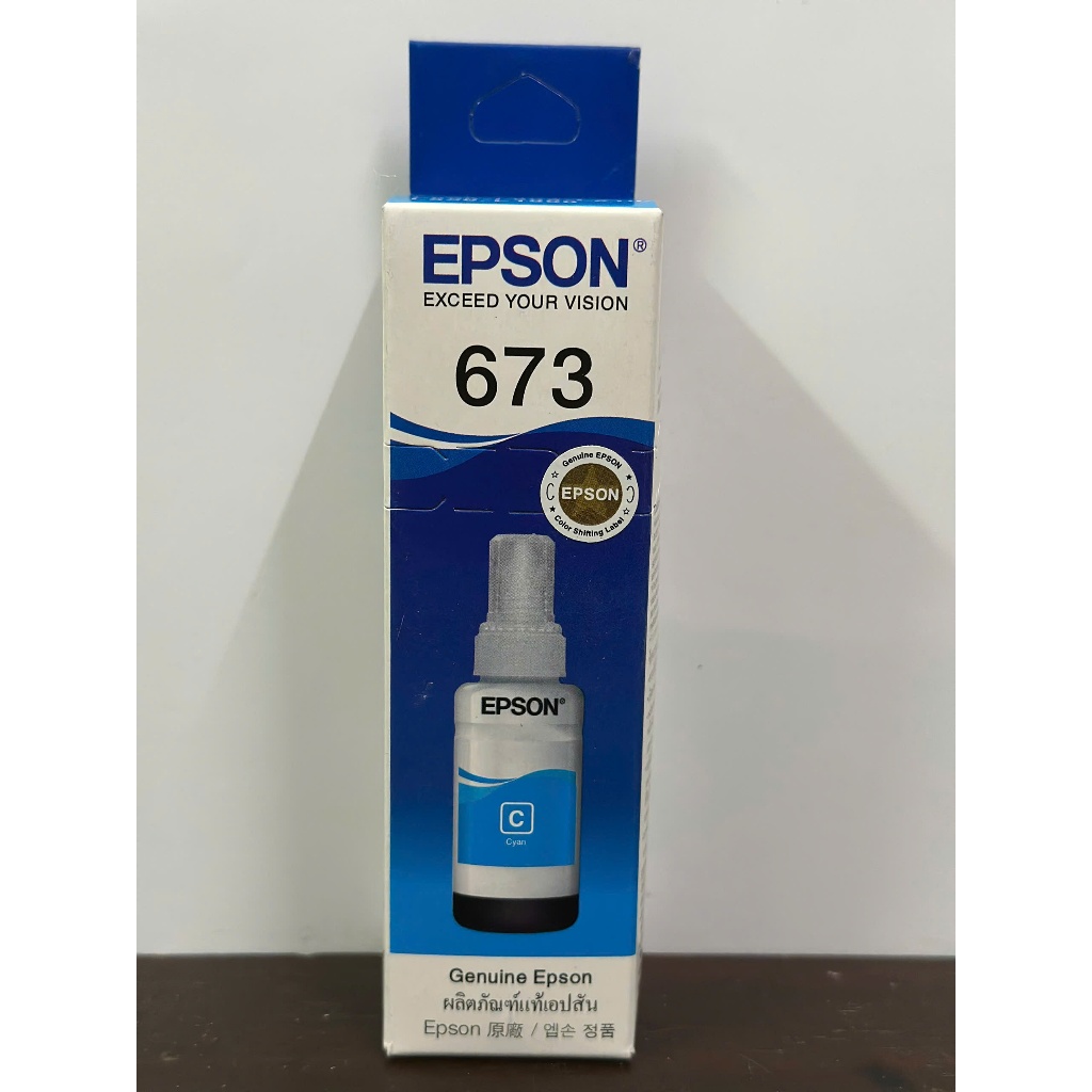 Mực In Chính Hãng Epson T673 Dùng Cho Máy L800/ L810/L805/L850/L1800...Bảo vệ đầu phun