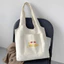 Túi tote liền thân in hình 2 lá cờ ĐỘC LẬP xinh xắn dễ thương túi vải canvas đeo vai đi chơi đi học tuicwh0234