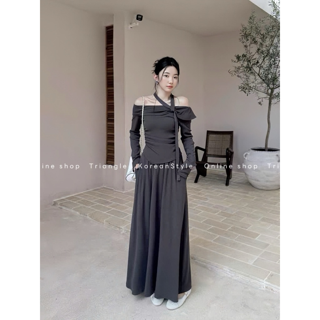TRIANGLE - Fussy Set (Cân nhắc kỹ, return is not welcomed)- Set kiểu Hàn Quốc đa di năng thanh lịch