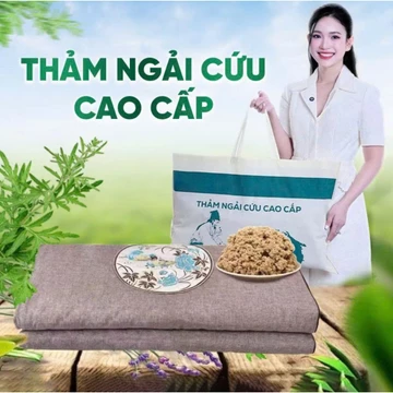 (MẪU MỚI 2025) Đệm Sưởi Ấm Đông Y,Thảm Ngải Cứu Thảo Dược Hỗ Trợ Giảm Đau Mỏi Vai Gáy,Đau Nhức Xương Khớp