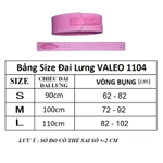 Đai Lưng Tập Gym Có Khóa Lẫy VALEO Chất Liệu Da Bò Cao Cấp , Hỗ Trợ Deadlift , Squat, Tập Tạ - 1104 — ảnh 3