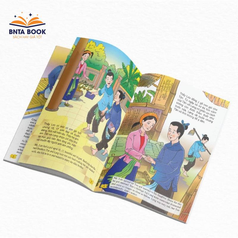 Bộ combo 10 cuốn truyện tranh cổ tích Việt Nam cho bé mẫu giáo