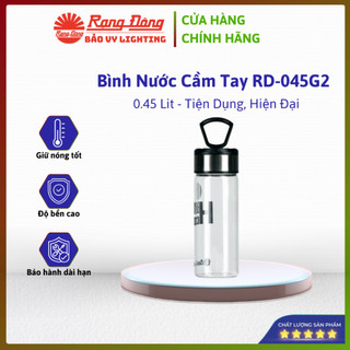 Bình đựng nước thủy tinh Rạng Đông RD-045G2  – Thiết kế tinh tế, Thông Minh, an toàn cho sức khỏe