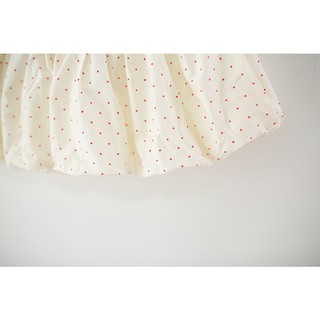 Đầm bí xòe sát nách cổ dún bèo thun cotton mỏng mùa hè cho bé gái 6th-3 tuổi D1189 Bí Ngô Nhỏ