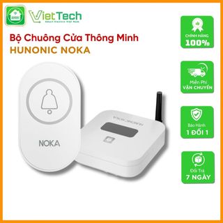 Chuông Cửa Thông Minh HUNONIC NOKA - Báo Khách Tức Thì & Thông Báo Qua Điện Thoại