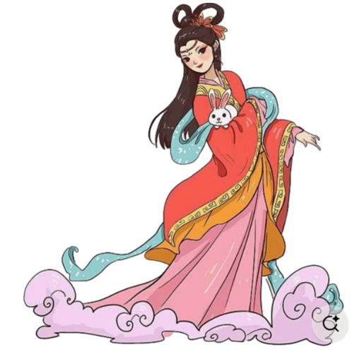 [HỎA TỐC][Hình ủi,ép nhiệt] Hình Chị Hằng--Tết Trung Thu-ủi áo tại nhà bằng bàn ủi