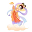 Hình Chị Hằng--Tết Trung Thu-ủi áo tại nhà bằng bàn ủi