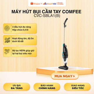 Máy hút bụi cầm tay đa năng Comfee CVC-SBLA1(B) - Lọc HEPA, 400W, lực hút 3380 Pa| Bảo hành 12 tháng