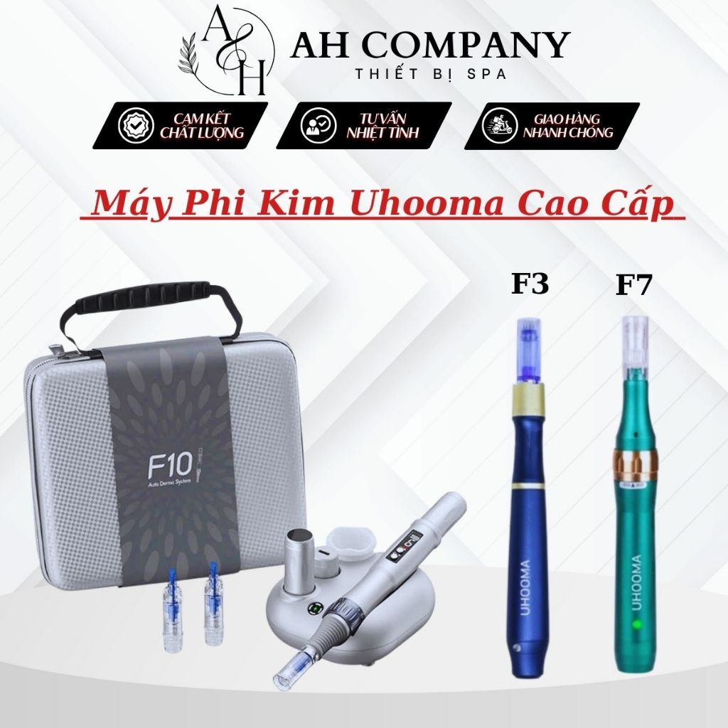 Máy Phi Kim Uhooma, Máy Dr.pen Cấy Phấn, Cấy Tảo Cao Cấp, Máy Phi Kim Tích Điện Bảo Hành 6 Tháng