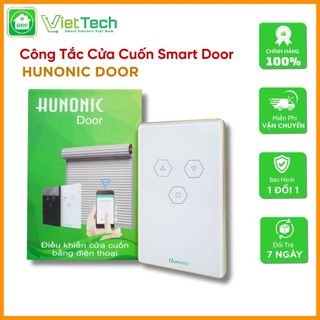 Công tắc cửa cuốn thông minh HUNONIC DOOR điểu khiển trên điện thoại kèm 2 điều khiển từ xa