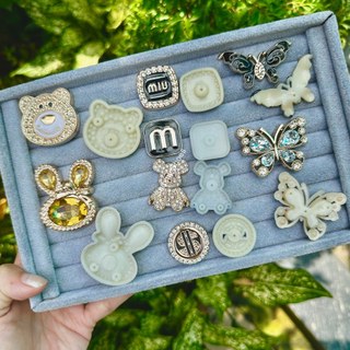 [Charm nhựa sáng- Tặng vít] PHỤ KIỆN GẮN DÉP TRANG TRÍ DÉP CHARM SÁNG ĐÍNH ĐÁ LẤP LÁNH CỨNG CÁP TẶNG VÍT MẪU MÃ ĐA DẠNG