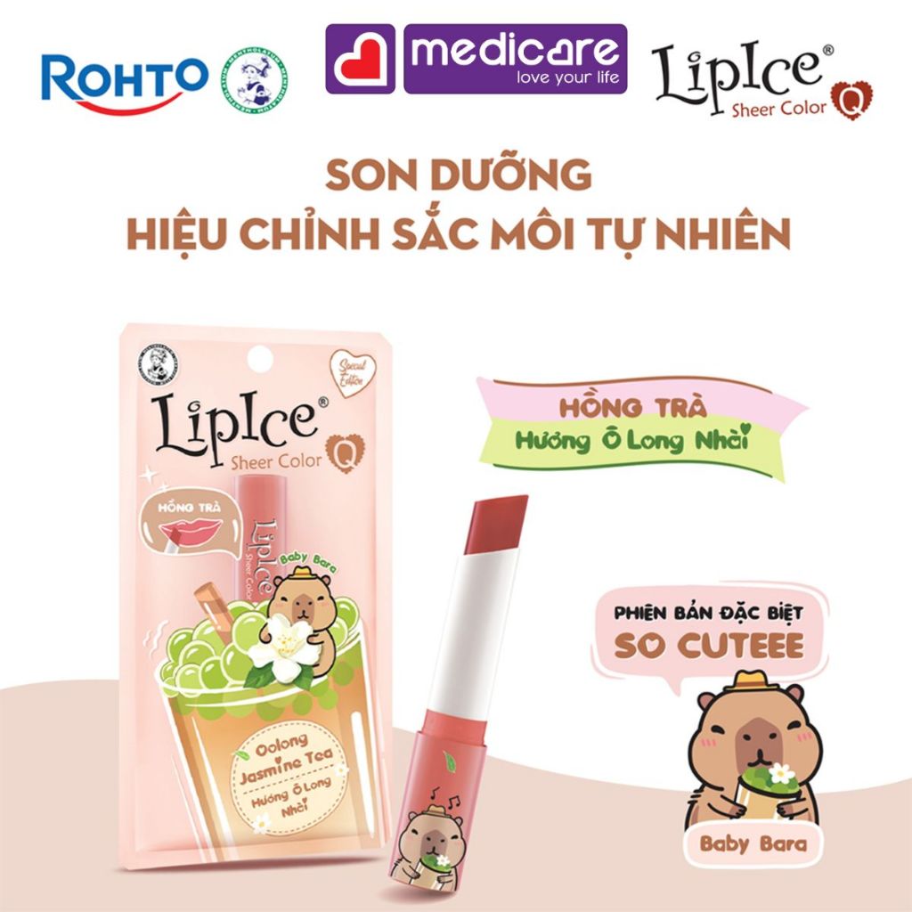Son dưỡng LIPICE Sheer Color Q 2.4g