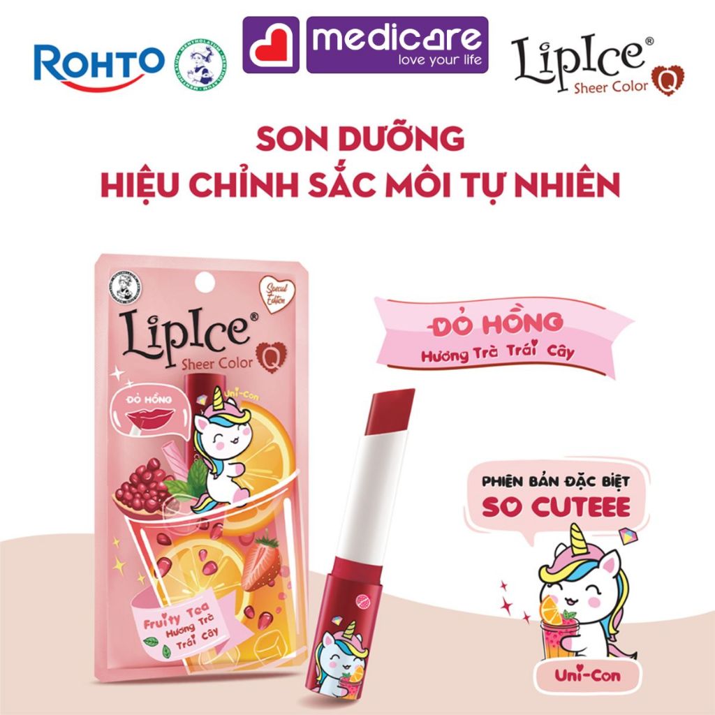 Son dưỡng LIPICE Sheer Color Q 2.4g