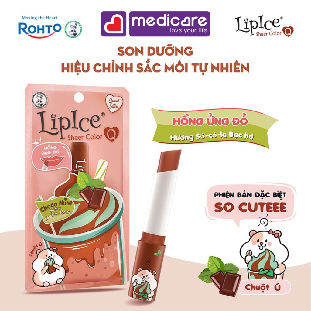 Son dưỡng LIPICE Sheer Color Q 2.4g