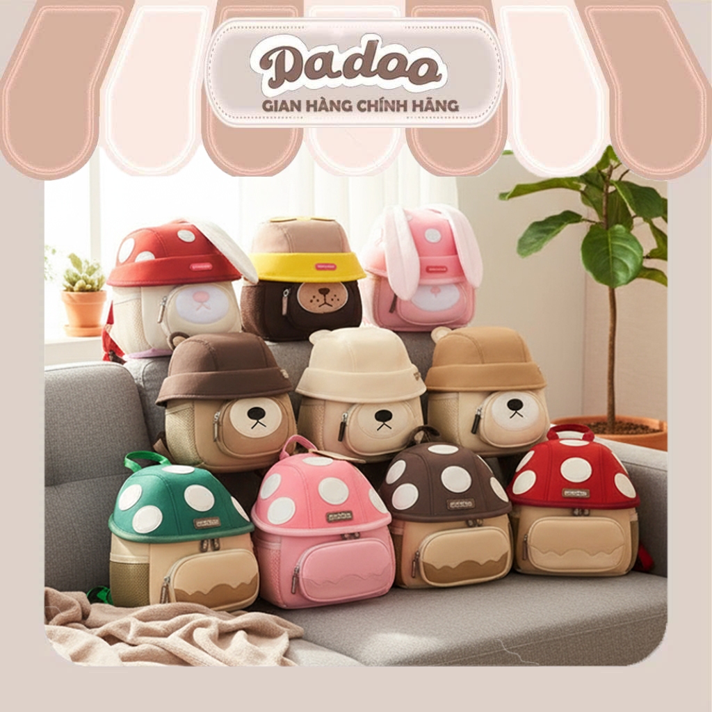 [ DADOO ] Balo cho bé mầm non từ 2 đến 6 tuổi
