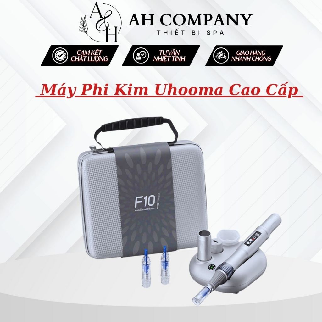 Máy Phi Kim Tích Điện, Máy Phi Kim Dr.pen Uhooma F10 Cao Cấp, Cấy Tảo, Cấy Phấn Có Pin Thay Thế